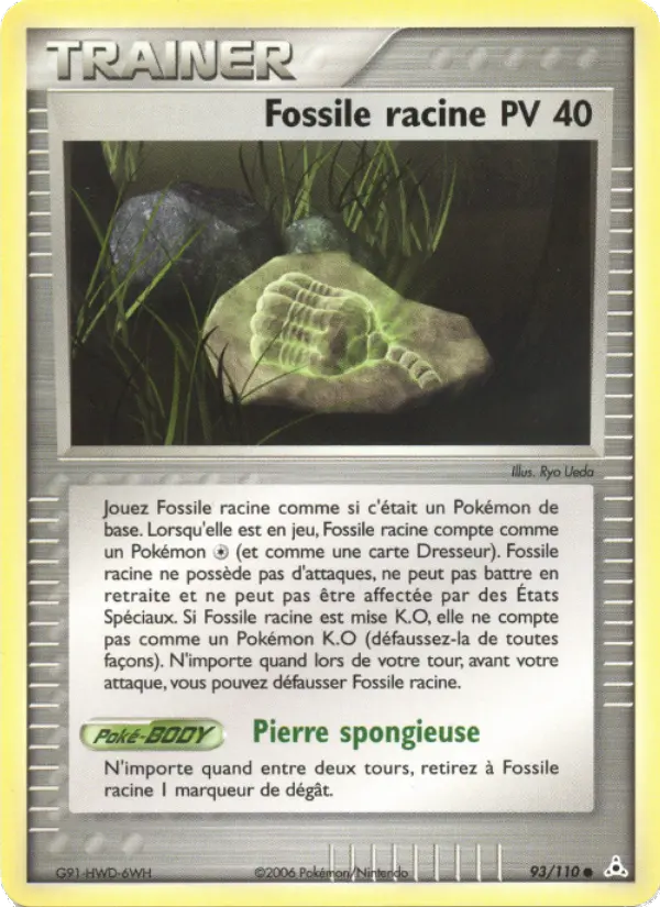 Fossile racine