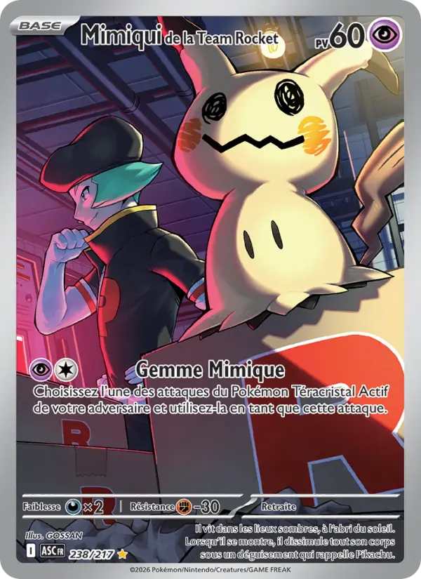 Mimiqui de la Team Rocket