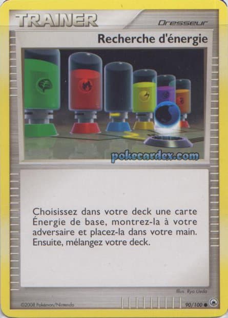 Recherche d'énergie