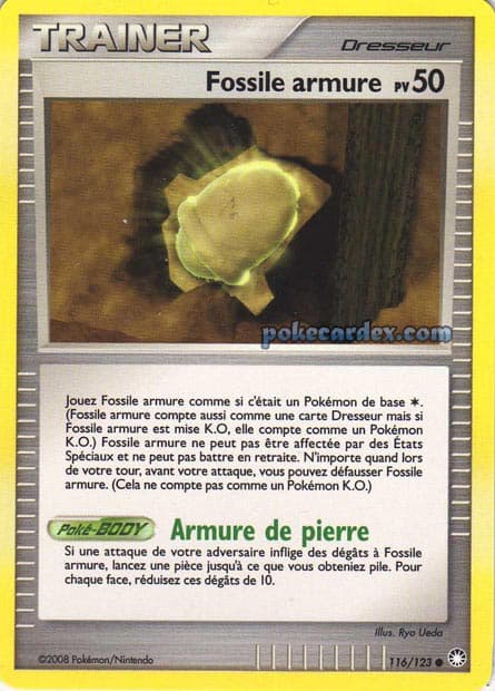 Fossile armure