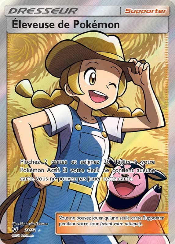 Éleveuse de Pokémon